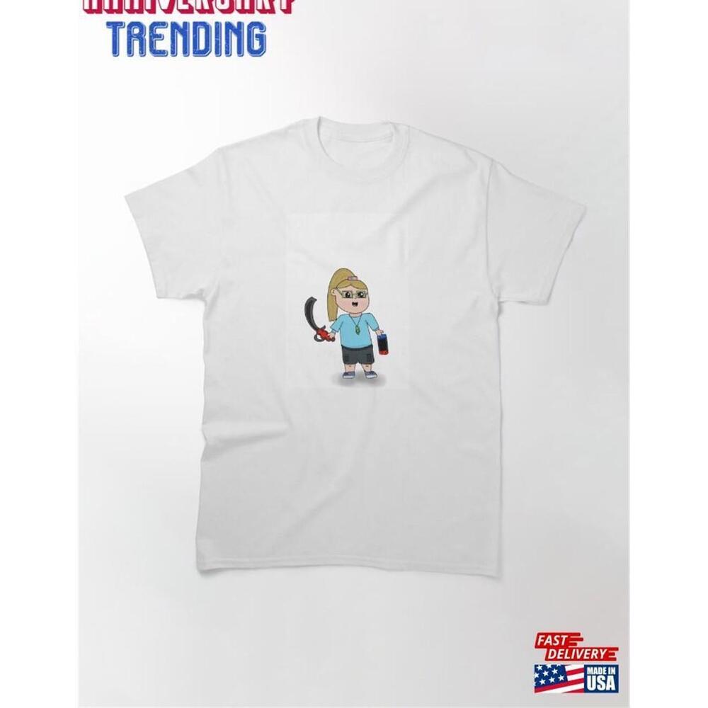 Halloween Gamer Girl Classic Tshirt